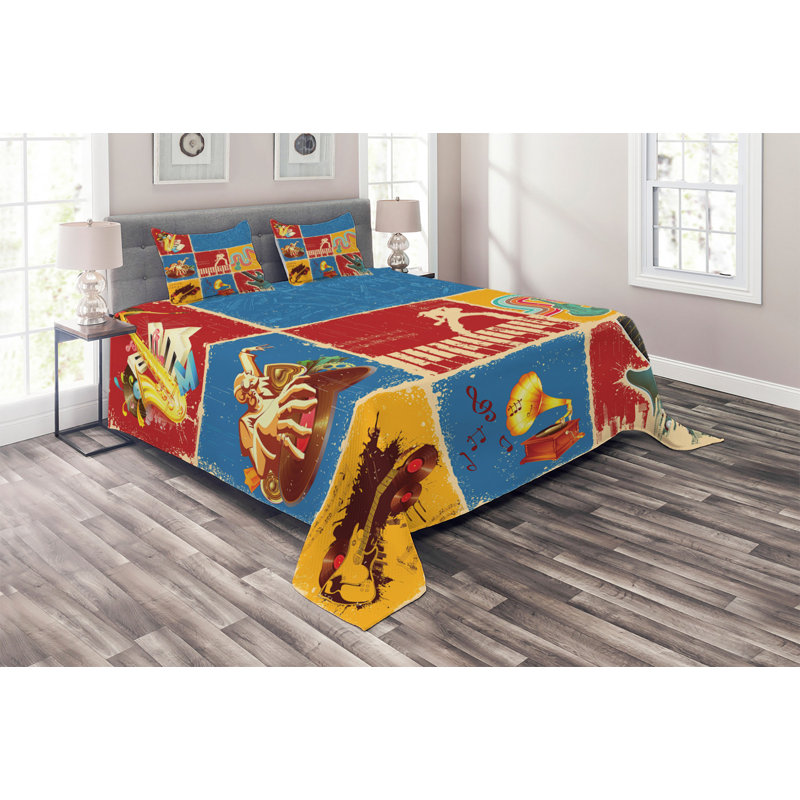 Music Traditional Coverlet