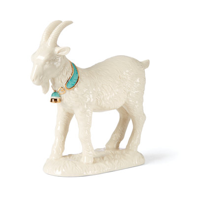 Figurine de première chèvre de la Nativité