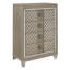 Glacieuse commode 1 pièce 4 tiroirs pieds de luxe en acrylique