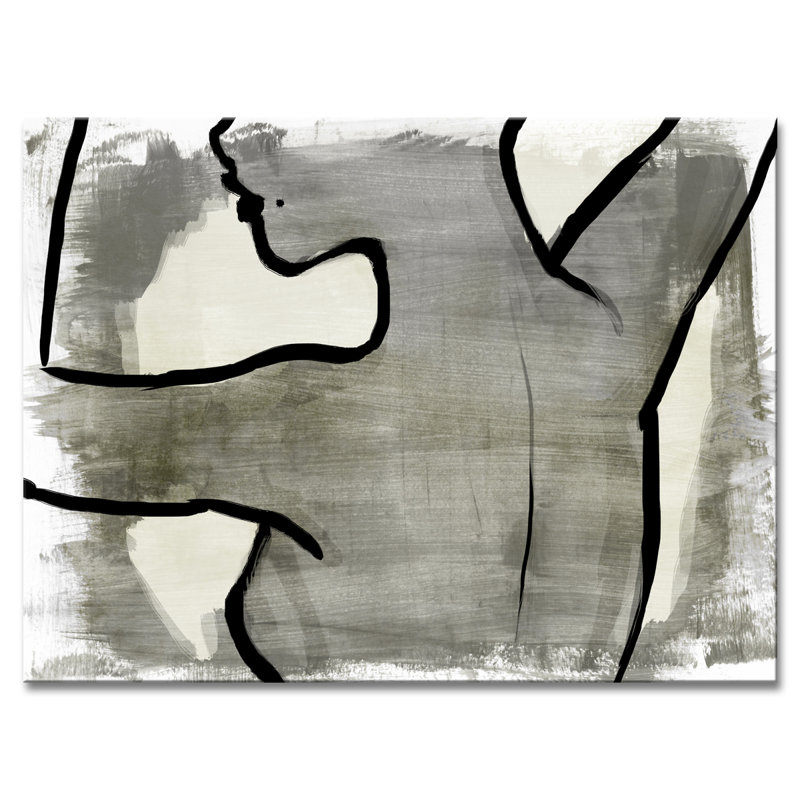 « nu pointe i », impression sur toile, H 12 po x l 16 po x P 1,5 po