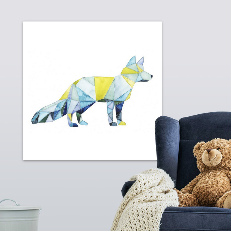 Art sur toile Cartaya Geo Animal IV, Toile tendue, H 24 po x l 24 po x P 1,25 po