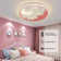 Flush Led Ceiling Light, 1-Light, 50 Cm