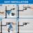 Mount-it Single Screen Desktop Mount