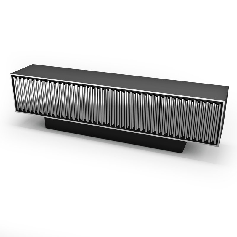 238cm Sideboard, Chrome