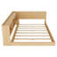 Lit d'angle Montessori en forme de L pour enfants, avec rangement latéral, station de recharge et lumière DEL, couleur naturelle.-1519332162-1519332189