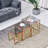 Esmee Glass Top Nesting Coffee Table-253056164
