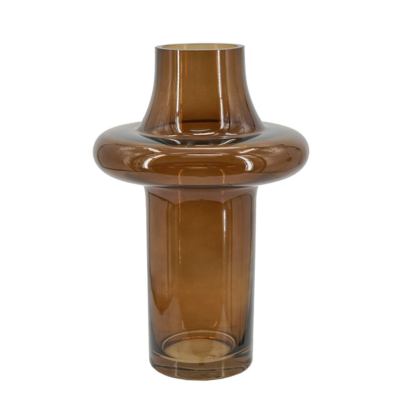 7.9x11.4"H Medieval Style Glass Vase,Large