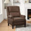 Fauteuil inclinable en similicuir pour salon RV