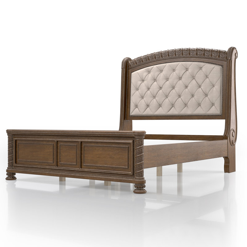 Lit tapissier standard Fabijan, Grand