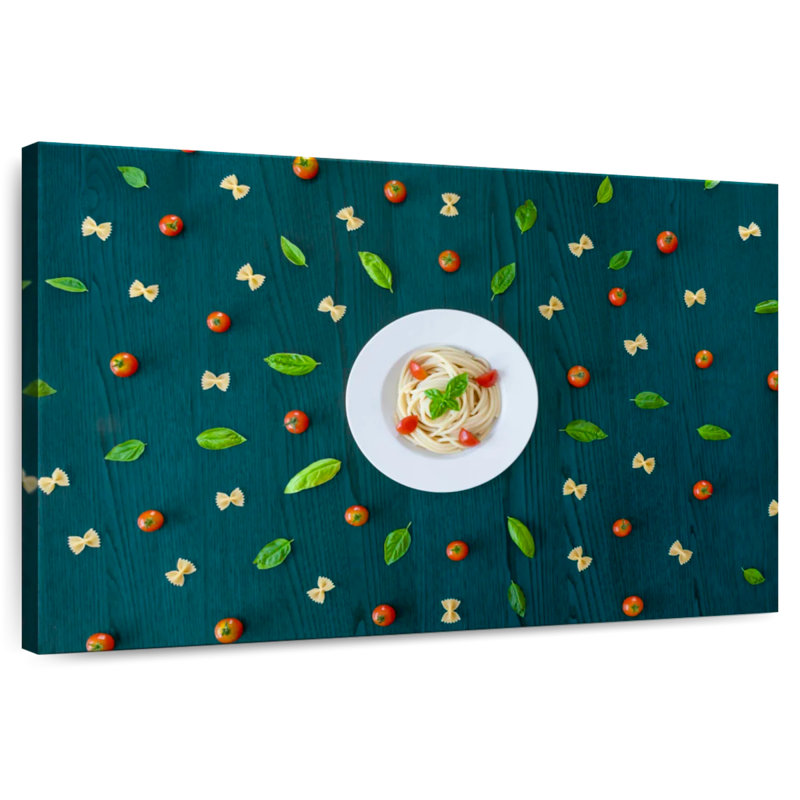 Italian Pasta Pattern, 26" H x 39" W