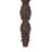 Durante 48'' Solid Wood Square Turned Leg Dining Table, Coffee Brown-1689242689