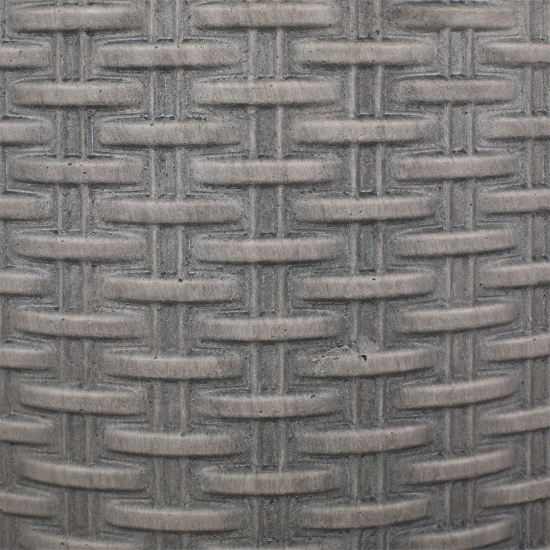 Table d'appoint d'extérieur ronde en béton