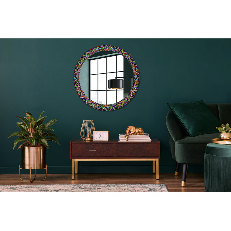 Huldar Glass Flat Wall Mirror