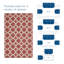Tapis intérieur et extérieur 9 x 12 Cerelia Moroccan Trellis-411663392