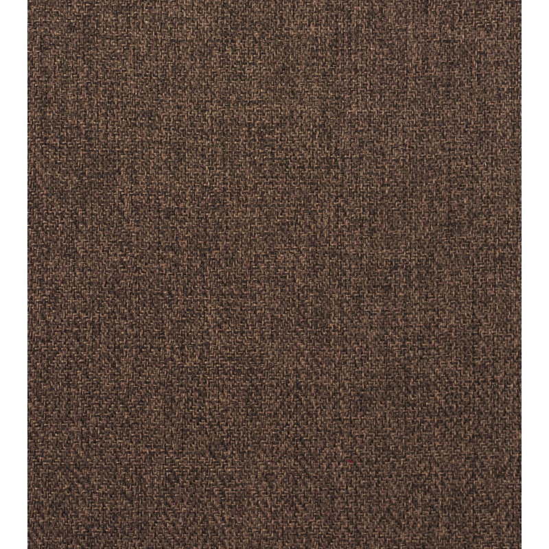 Sherlock Backed Polyester Fabric, Dark Chocolate