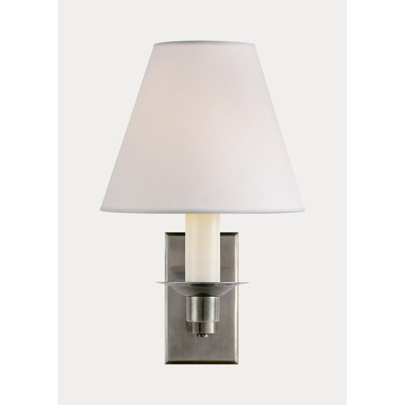 Ralph Lauren Evans Library Sconce, Antique Nickel