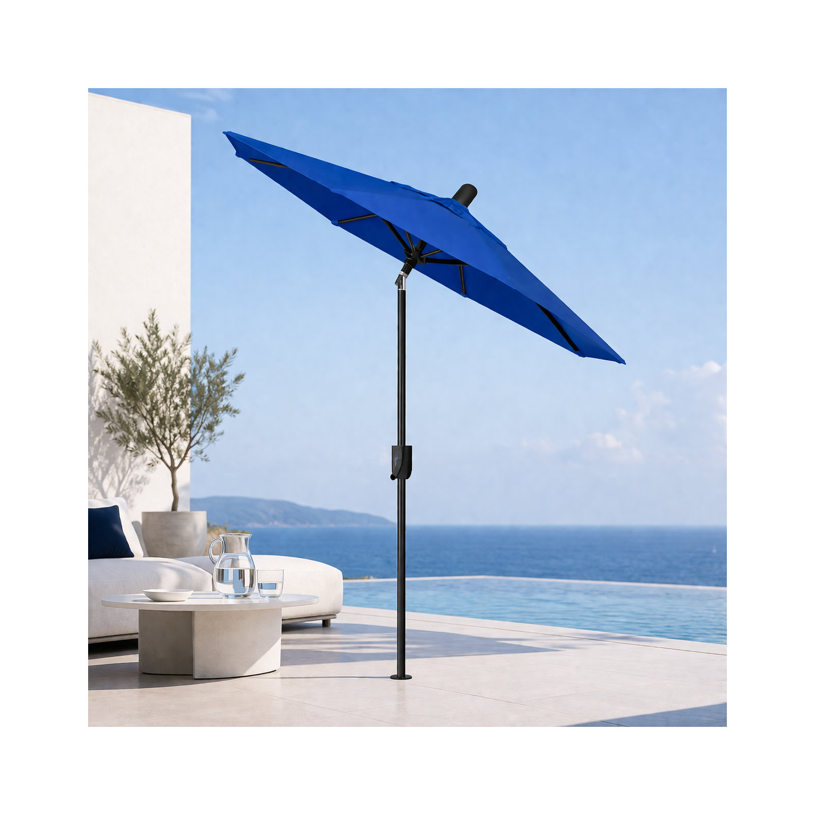 Black Sapphire, Canvas Pacific Blue