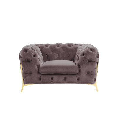 Anika Velvet Armchair