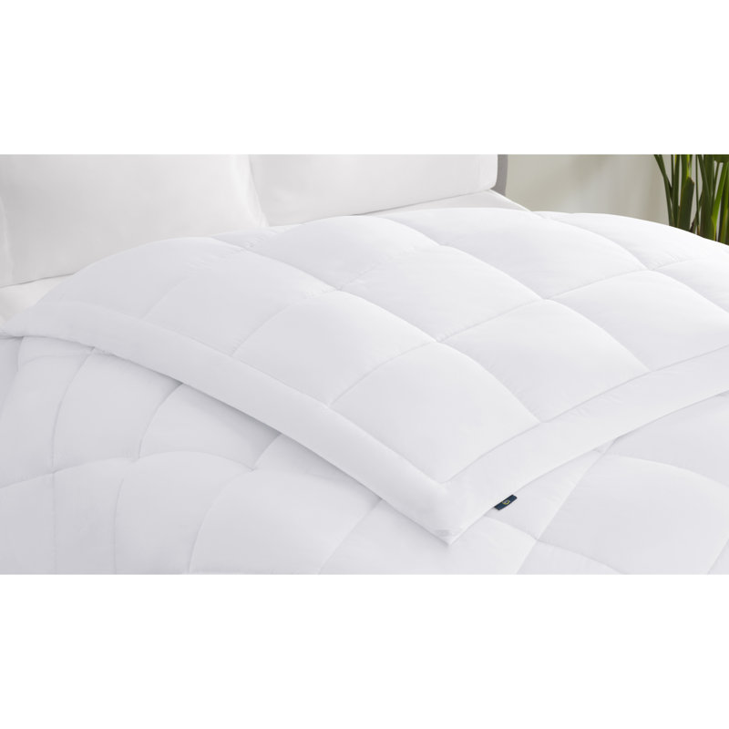 Édredon en duvet synthétique ComfortSure, Simple extra long, Blanc