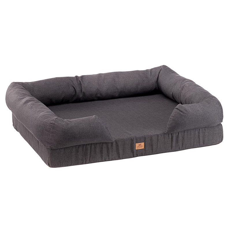 Ferplast Beddings Orthopedic Cotton Pet Bed, 26.5cm H x 88cm W x 88cm D