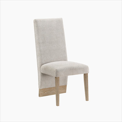 Ensemble de 2 chaises de salle à manger beige / naturel Stacey