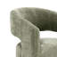 Fauteuil demi-tonneau avec roulettes Esha-130982260