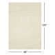 Amhurst Handmade Wool Cream Rug