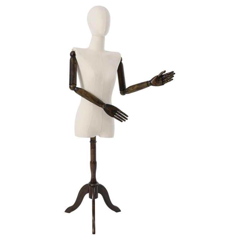 Forme de robe féminine, Marron foncé