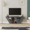 Kirstin TV Stand for TVs up to 48" | Modern Entertainment Unit with V-Shaped Legs