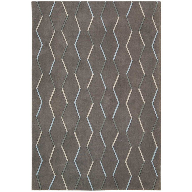 Venable Hand-Tufted Charcoal Area Rug