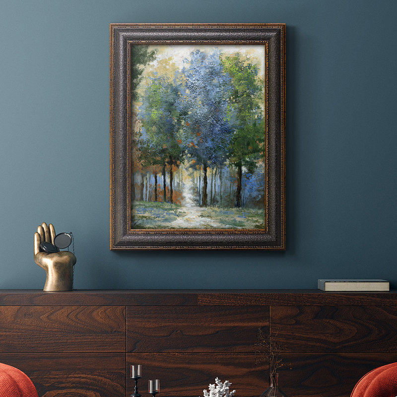 Toile encadrée de qualité supérieure, prête à être suspendue, H 27 po x l 18 po x P 2,5 po