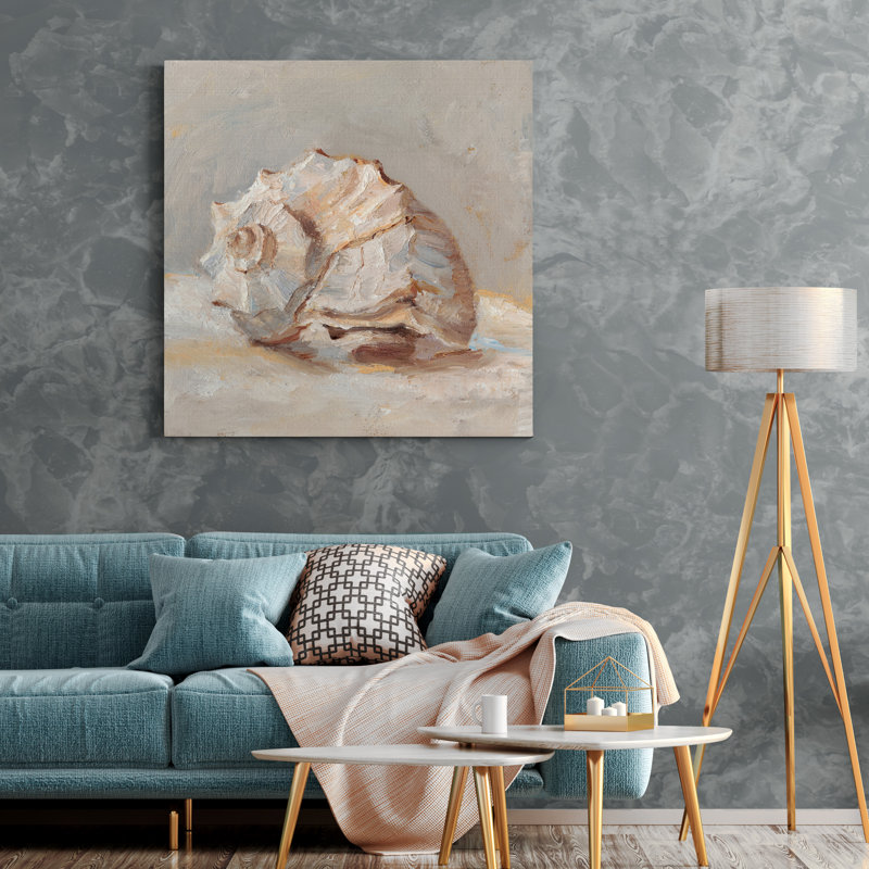 " Impressionist Shell Study II ", 40" H x 40" W x 1" D