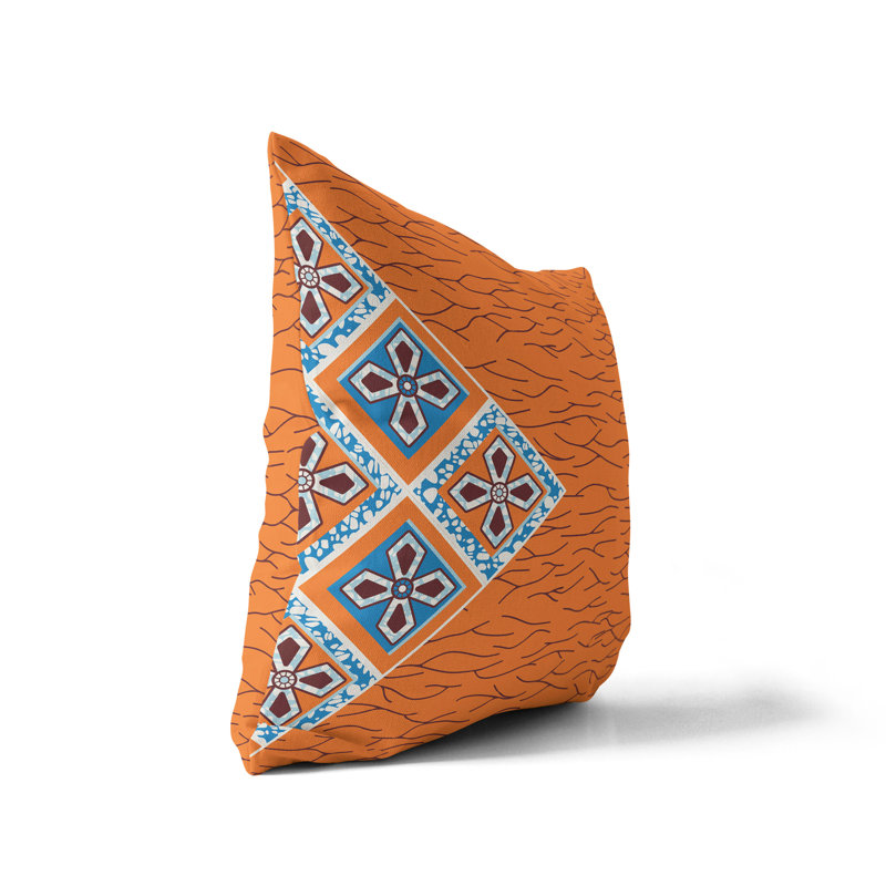Housse de coussin d'intérieur Torino Tribal, 20 po X 20 po