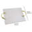 Elegant Large Serving Tray Rectangular Marble Tray with Metal Handles – Stylish Christmas Gift for Home Decor-1682992358