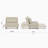 Elledge Twin 40.556'' Upholstered Convertible Sofa-717985047