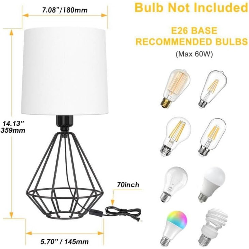 Metal Table Lamp