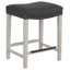 Upholstered Bar Stool with Solid Wood Frame