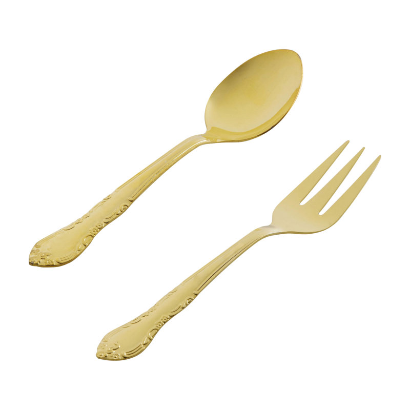 Shela Stainless Steel Salad Servers