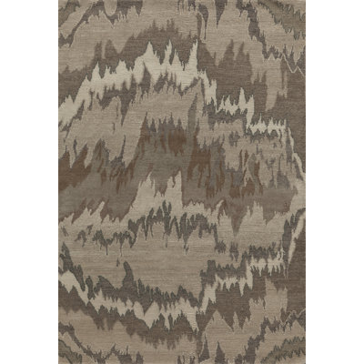 Canyon Handmade Wool Abstract Area Rug