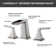 Widespread 2-handle Bathroom Faucet with Drain Assembly