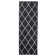 Tapis gris foncé / blanc Mccarver
