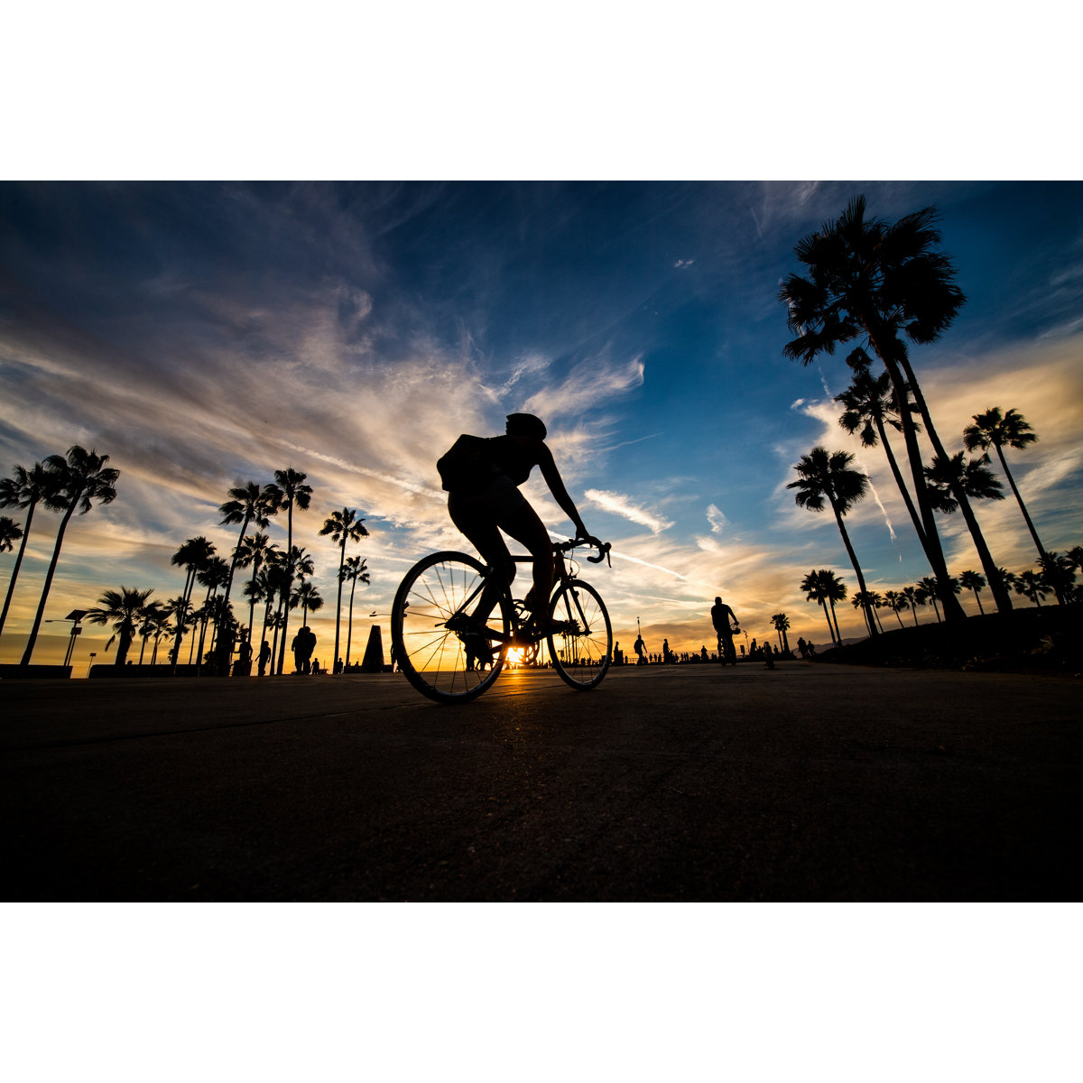 17 Stories Venice Beach At Sunset by EXTREME-PHOTOGRAPHER - No Frame Art Prints on Canvas ...