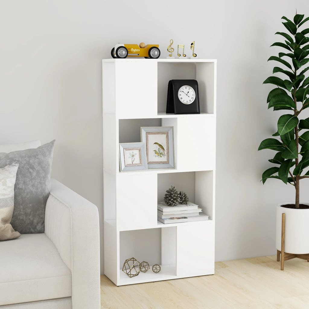 Ayad 124.5cm H x 60cm W Geometric Bookcase