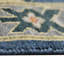 Bristol Hand Knotted Wool Area Rug in Blue; Rust; Grey; Yellow; Ivory-1583501942
