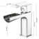 Single-Hole Single-handle Bathroom Faucet with Drain Assembly