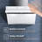 FOTILE Stainless Steel 1000 CFM Ducted (Vented) Wall Range Hood with Baffle Filter