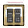 Dimmer Switch, Dimmer Light Switches, Led Dimmer Switch LED/Incandescent Bulbs/Halogen Lamps 3-100W 2-Way