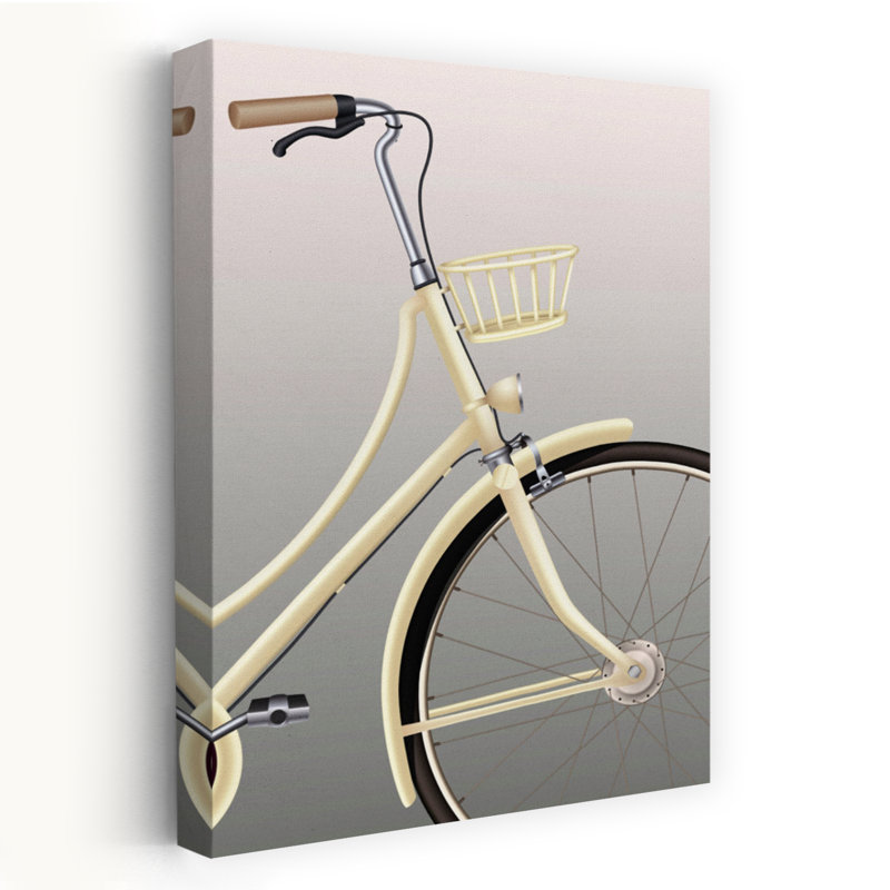 Vélo, art contemporain, H 24 po x l 16 po