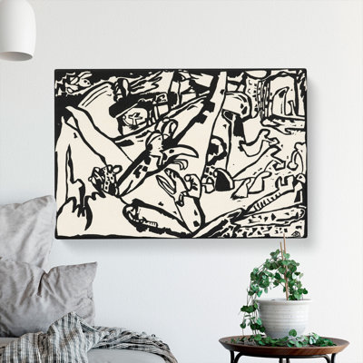 Composition Vol.2 by Wassily Kandinsky - Wrapped Canvas Painting