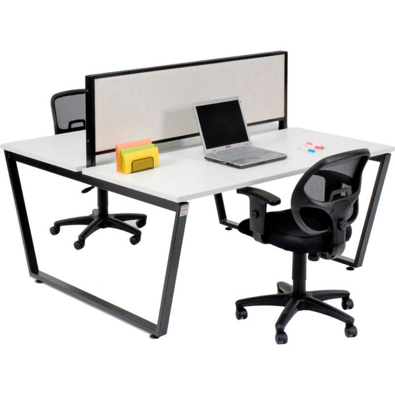 Metal Base Writing Desk